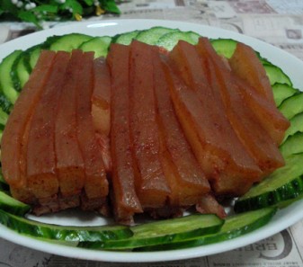 [山西特色菜]酱梅肉的做法