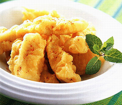 椒盐鲈鱼条，用鲈鱼做好吃的椒盐鱼条