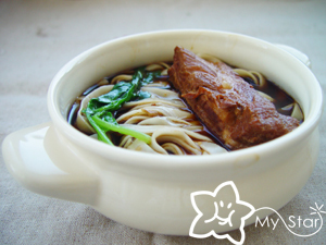 台湾红烧排骨面的做法，台湾风味的红烧排骨