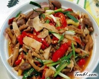 泡椒炒鸭杂的做法，泡椒炒鸭杂怎么做