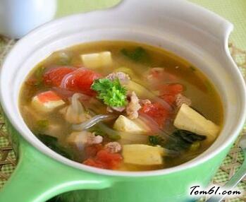 西北羊肉粉汤的做法