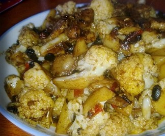 湖南干锅菜花的做法