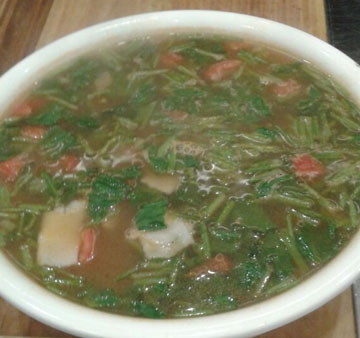 新疆汤饭，西红柿揪面片的做法