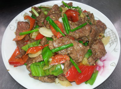 武汉家常小炒牛肉的做法