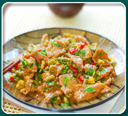 湘味酸豆角炒牛肉的做法，怎么做好吃