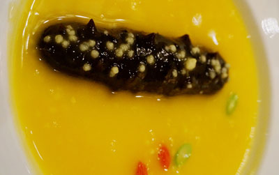 粤菜小米粥煨辽参怎么做美味又营养