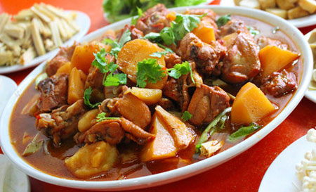 秘制新疆大盘鸡，分享我的新疆大盘鸡做法