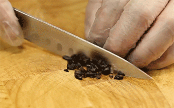 【芥末蛋】黑水榄切碎