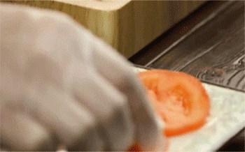 【芥末蛋】装盘