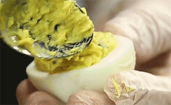 【芥末蛋】蛋黄填紧