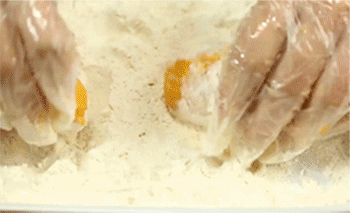 【愚人节炸鸡腿】裹面粉