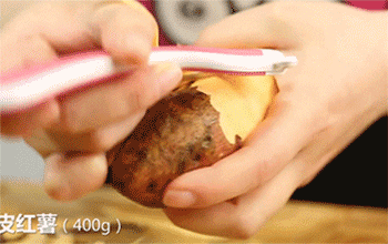 【愚人节炸鸡腿】红薯去皮