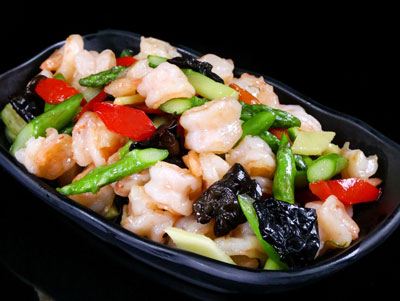 芦笋炒虾仁的做法，新手也能做的简单美味