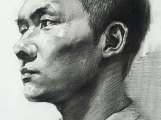 青年-素描图集50