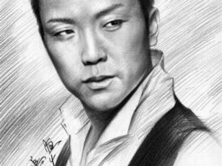 明星-素描图集23