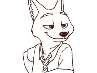 超能陆战队简笔画2