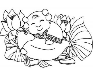 迎新年简笔画12