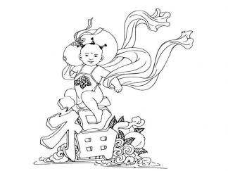 迎新年简笔画13