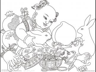 迎新年简笔画11