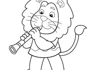 吹单簧管的小动物3