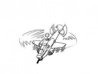 未来科幻战斗机