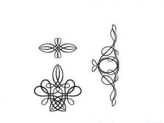 欧式手抄报花边花纹3