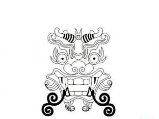 民族鬼神图腾面具2