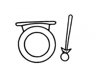 中国传统乐器铜锣1