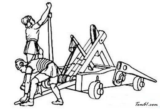 古代武器投石机