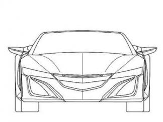 讴歌NSX敞篷跑车1