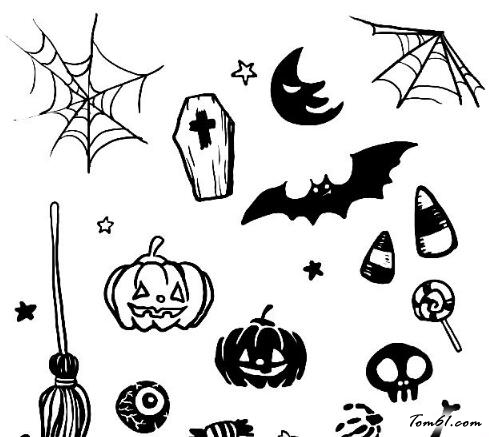 万圣节常见物品