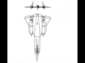 SR71l黑鸟侦查机4