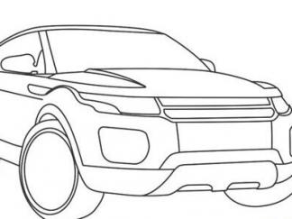 路虎极光SUV1