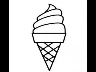 小班画冰淇淋1