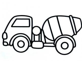汽车类简笔画2