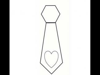 有爱心的领带2