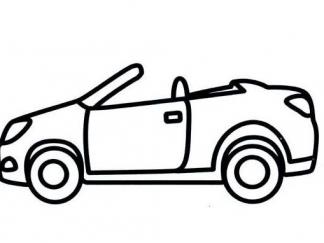 汽车类简笔画1