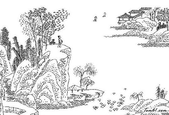 古人重阳节登高望远