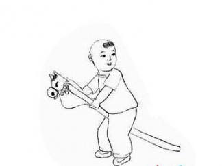 小孩骑竹马4