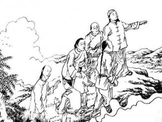 古人重阳节登高望远1