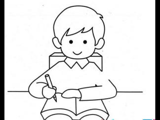 上课认真听讲的学生1