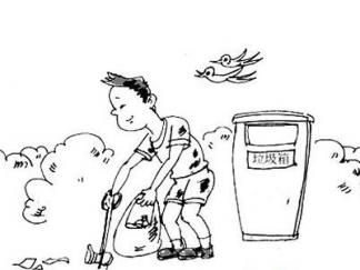 捡垃圾公益活动1