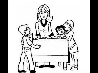 学生不认真上课2