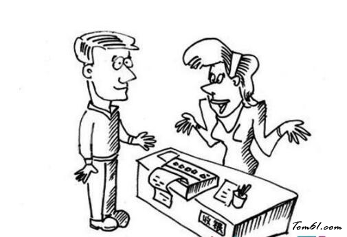 超市购物结账情景