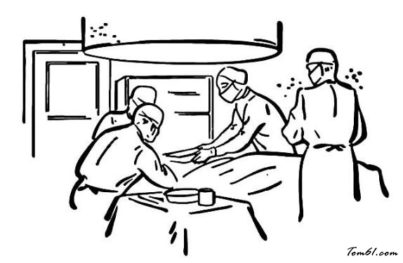 手术室里做手术