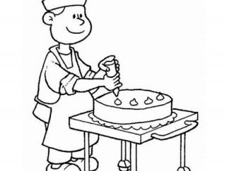 厨师做蛋糕1