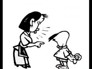 爸妈发火发脾气情景1