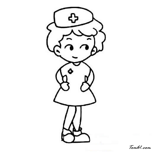 可爱的小护士