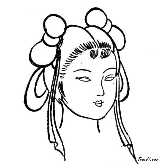 古代丫鬟常见发型