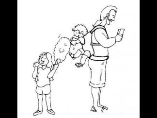 公园吃棉花糖的人4